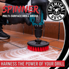 Chemical Guys Spinner Multi-Surface Drill Brush Heavy Duty