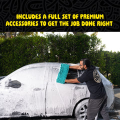 The Hydrophobic Car Wash Ultra Foaming Detailing Kit