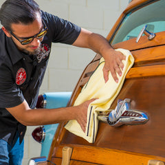 Waffle Weave Huge SUV Microfiber Drying Towel, 35" x 26"