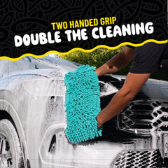 Big Noodle Grip & Glide Two Handed Wash Mitt