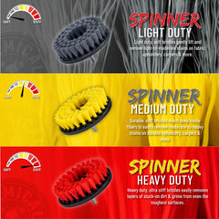 Chemical Guys Spinner Multi-Surface Drill Brush, Light Duty