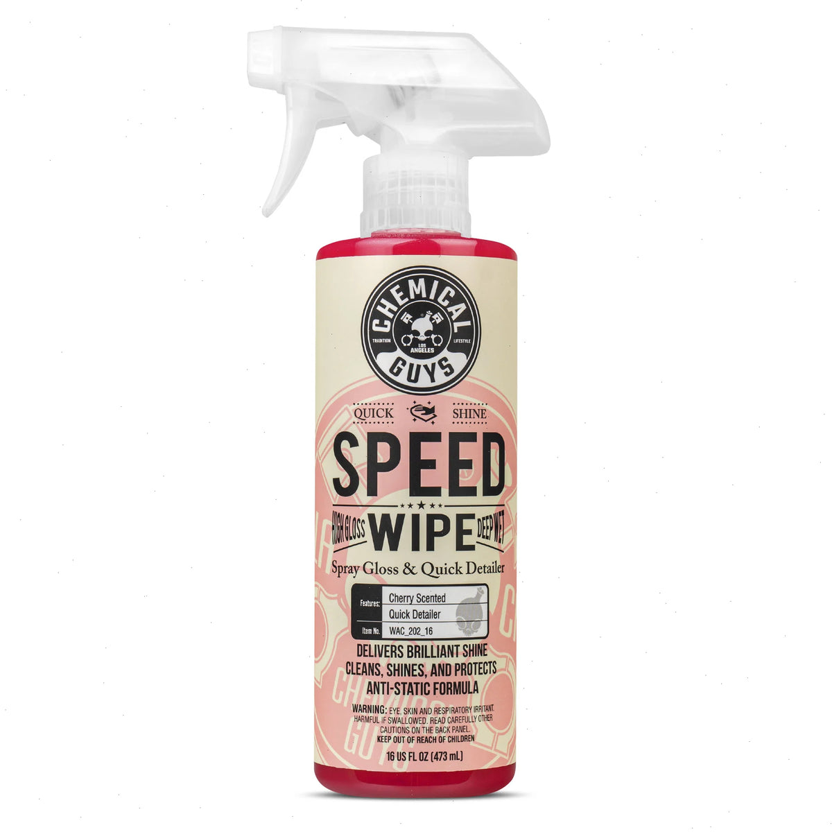 Speed Wipe Quick Detailer & High Shine Spray Gloss