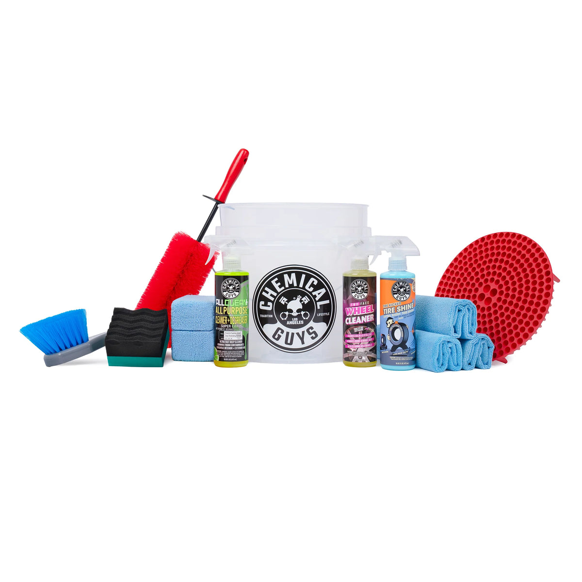 Two Face Wheel Wash & Wax Kit