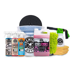 Mr. Pink Foam Party Car Wash Deluxe Kit with Foam Gun