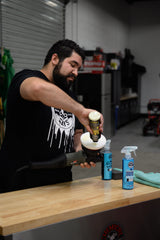 White Hex-Logic Light-Medium Polishing Pad